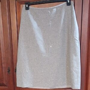 GAP Gray Pencil Skirt with Subtle Sparkle